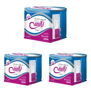 نوار بهداشتی نانسی مدل فلاف سایز خیلی بزرگ سه بسته 10 عددی