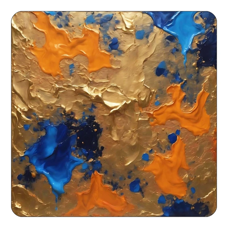 مگنت کاکتی طرح نقاشی رنگ روغن مدل mp70670