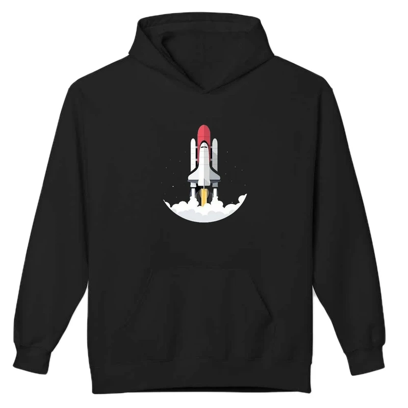 هودی مردانه پاد آفرین مدل اسپرت طرح فضانورد کد 0451