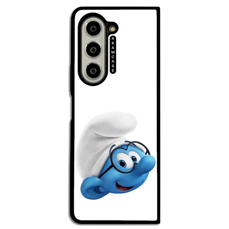 کاور آکام مدل AMC-WSGZFOLD5-SMURFS-16 مناسب برای گوشی موبایل سامسونگ Galaxy Z Fold 5