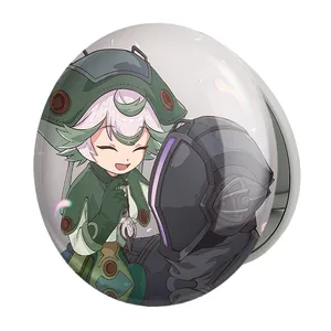 آینه جیبی خندالو طرح باندرود و میدوری انیمه ساخته شده در پرتگاه مدل تاشو کد 24342 