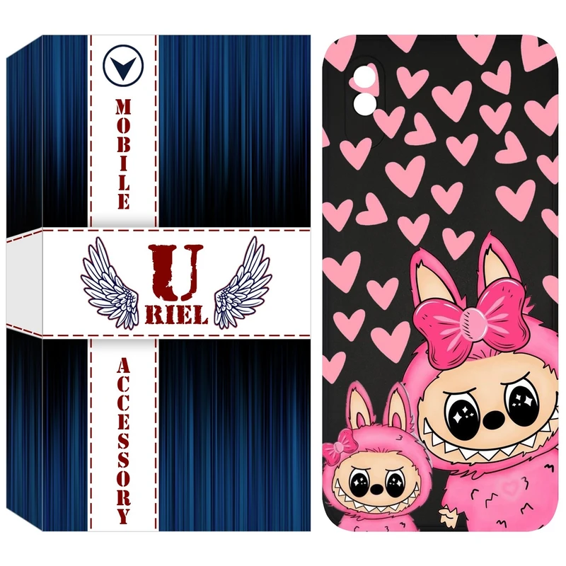 کاور یوریل مدل KSH کد 105 طرح عروسک لبوبو مناسب برای گوشی موبایل شیائومی Redmi 9A / 9AT