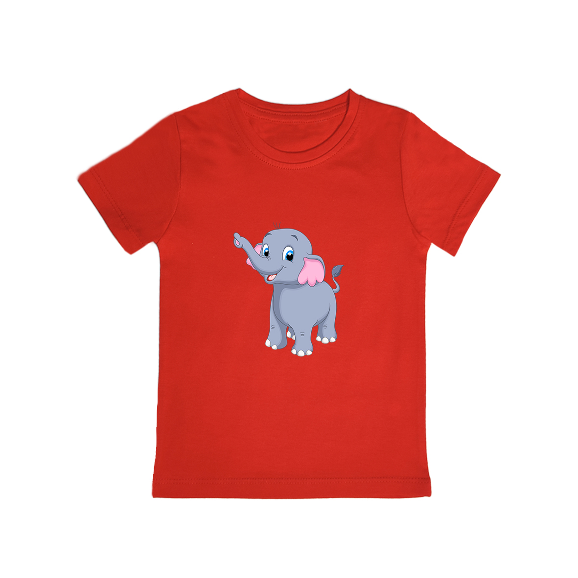 تی شرت آستین کوتاه پسرانه مدل فیل کوچولو R049