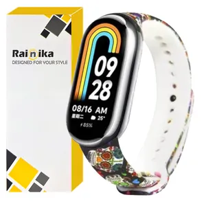 بند رینیکا مدل Skeleton Mi 9 مناسب برای مچ بند هوشمند شیائومی Mi Band 9