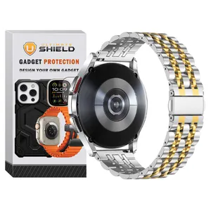 Ultimate Shield band model 7Row SLV 2C suitable for Samsung Galaxy Watch 6 Classic 43mm smartwatch