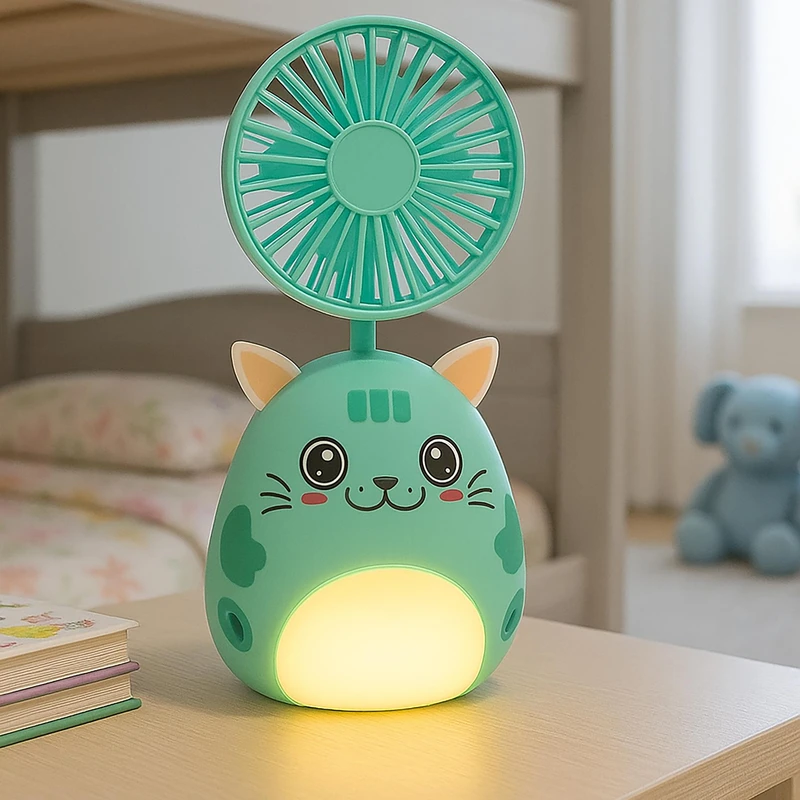 پنکه شارژی مدل خرس