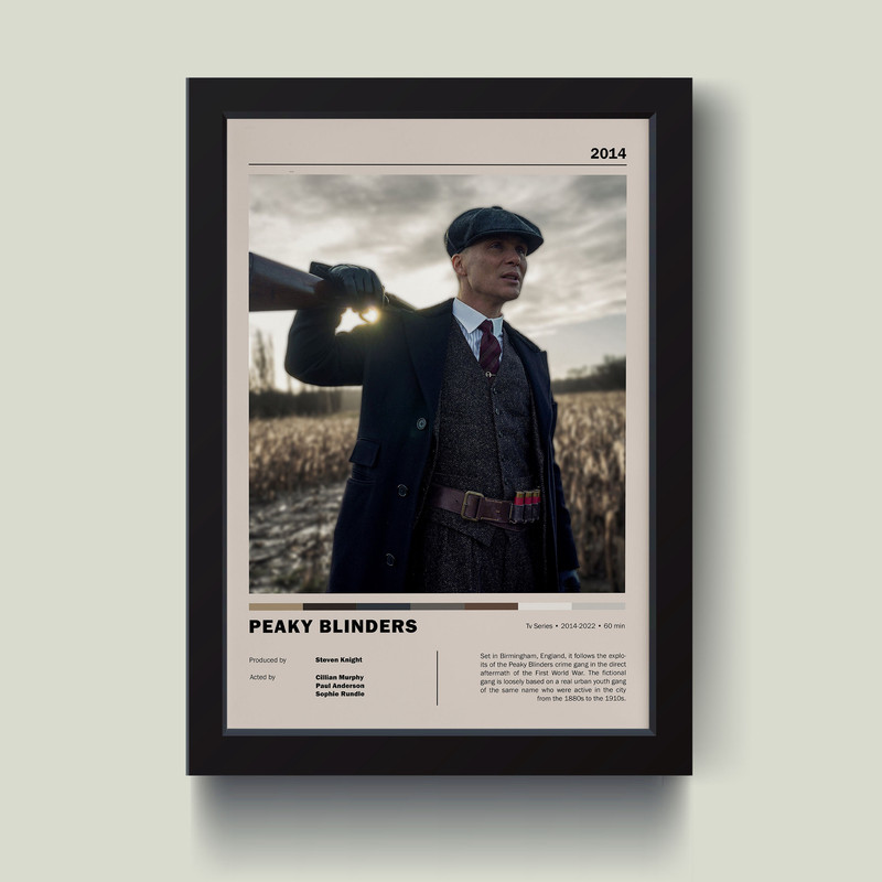 تابلو مدل Paeky Blinders پیکی بلایندرز کدQ2526