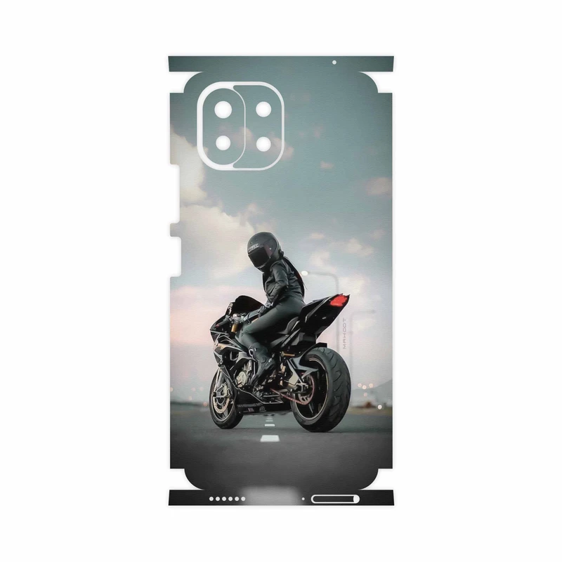 برچسب پوششی ماهوت مدل Motorcycling-FullSkin مناسب برای گوشی موبایل شیائومی 11 Lite 5G NE