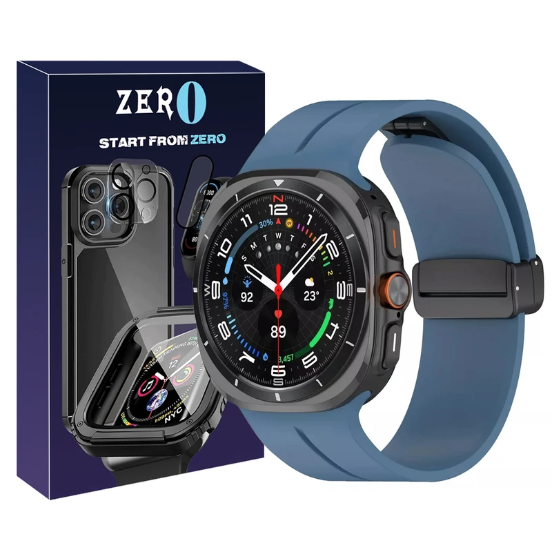 بند زیرو مدل Magnetic ORG ZR مناسب برای ساعت هوشمند سامسونگ Galaxy Watch 7 Ultra 47mm