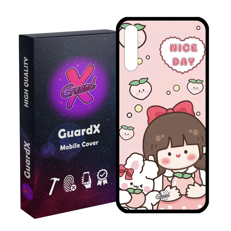 کاور گارد ایکس طرح دختر مدل Glass10522 مناسب برای گوشی موبایل آنر 9X/9X Pro/Y9S/P SMART Pro 2019