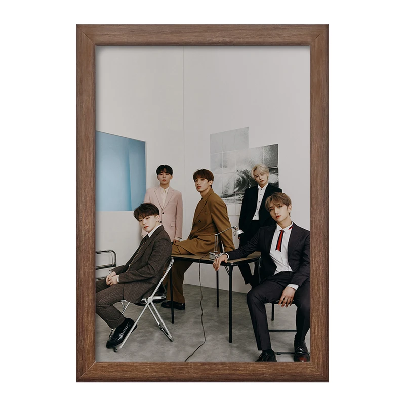 تابلو خندالو طرح گروه سونتین Seventeen  کد 21658