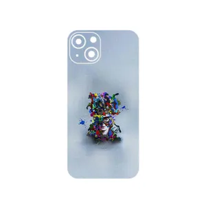 MAHOOT Collage of surreal Portrait of Women 4 Cover Sticker for Apple iPhone 13