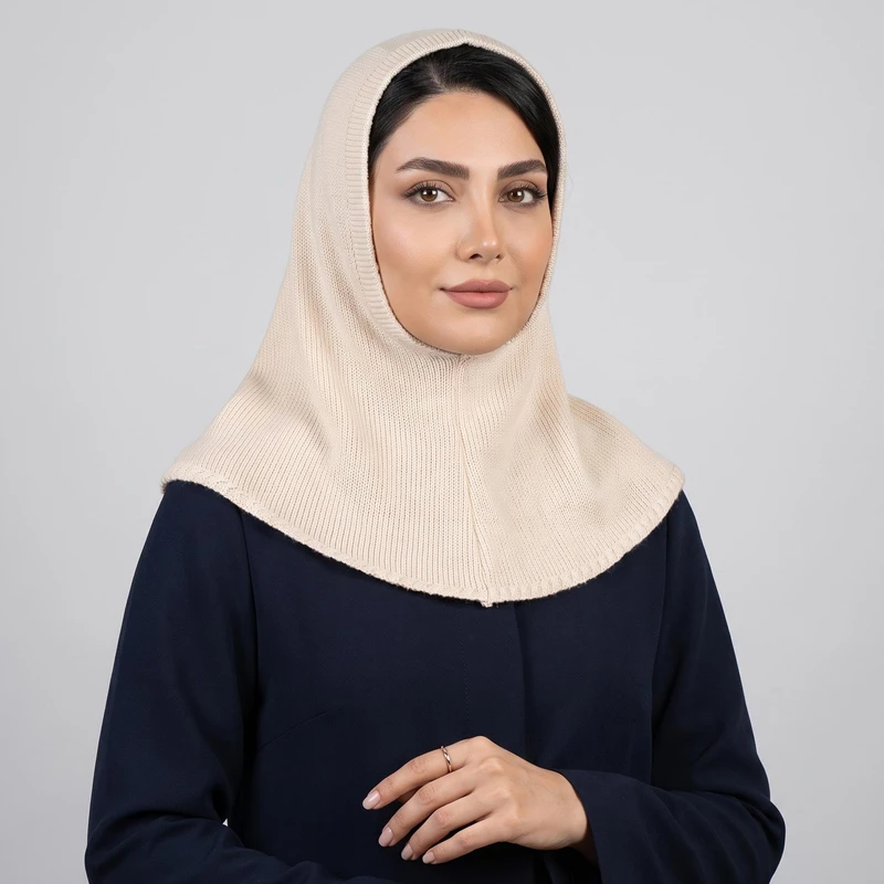 مقنعه بافتنی دخترانه مدل بهار