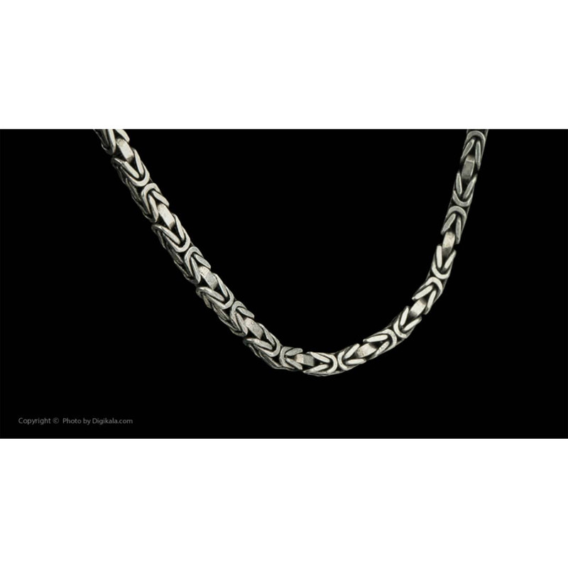 زنجیر نقره مردانه مدل 56