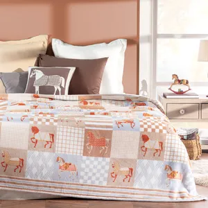 پتو مادام کوکو مدل Lily سایز 220x200 سانتی متر