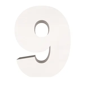 ماکت دکوری طرح حروف برجسته کد 9-LARGE