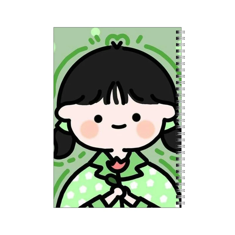 دفتر مشق 50 برگ بامبیلیپ طرح دخترانه با گل لاله کد 9782874