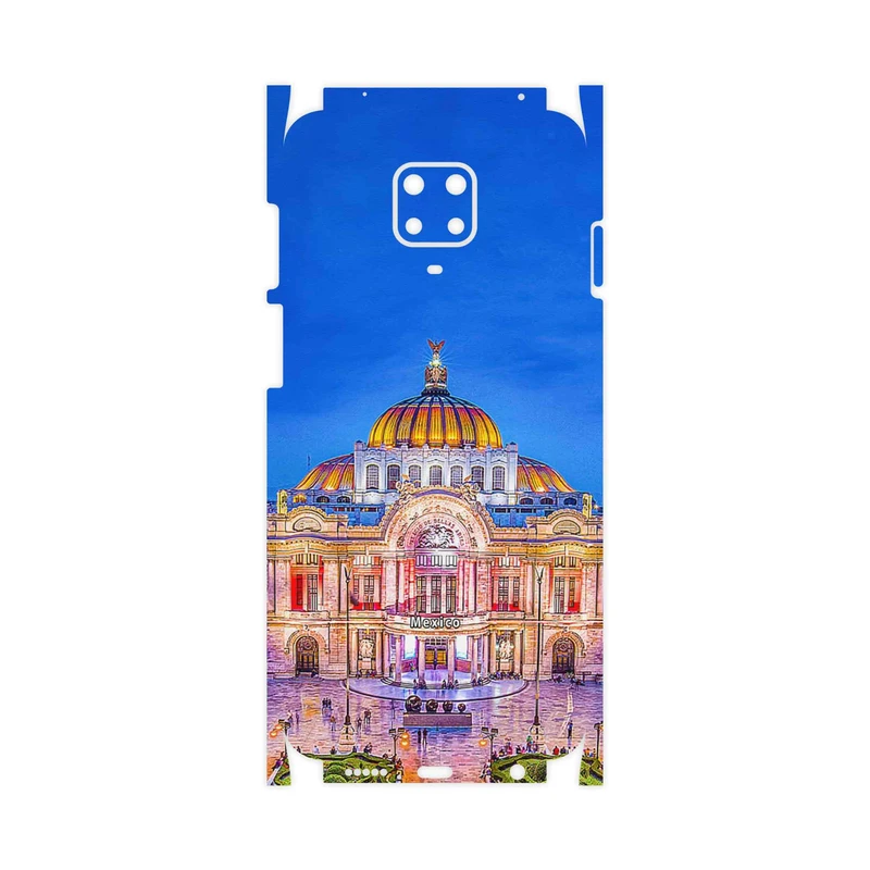 برچسب پوششی ماهوت مدل Mexico City-FullSkin مناسب برای گوشی موبایل شیائومی Redmi Note 9 Pro
