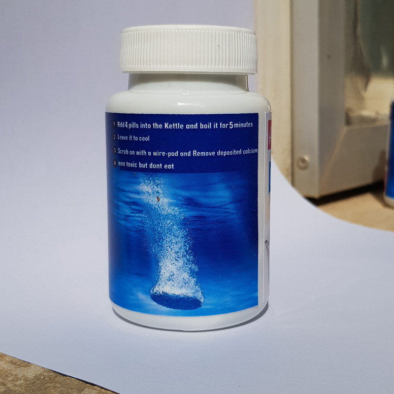 قرص جرم گیر کتری و قهوه جوش اتولایف مدل Mega بسته 30 عددی