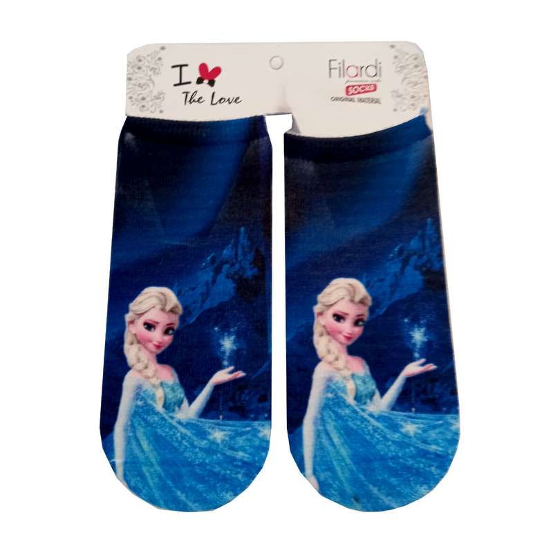 جوراب دخترانه مدل دختر برفی السا کد ELSA-9