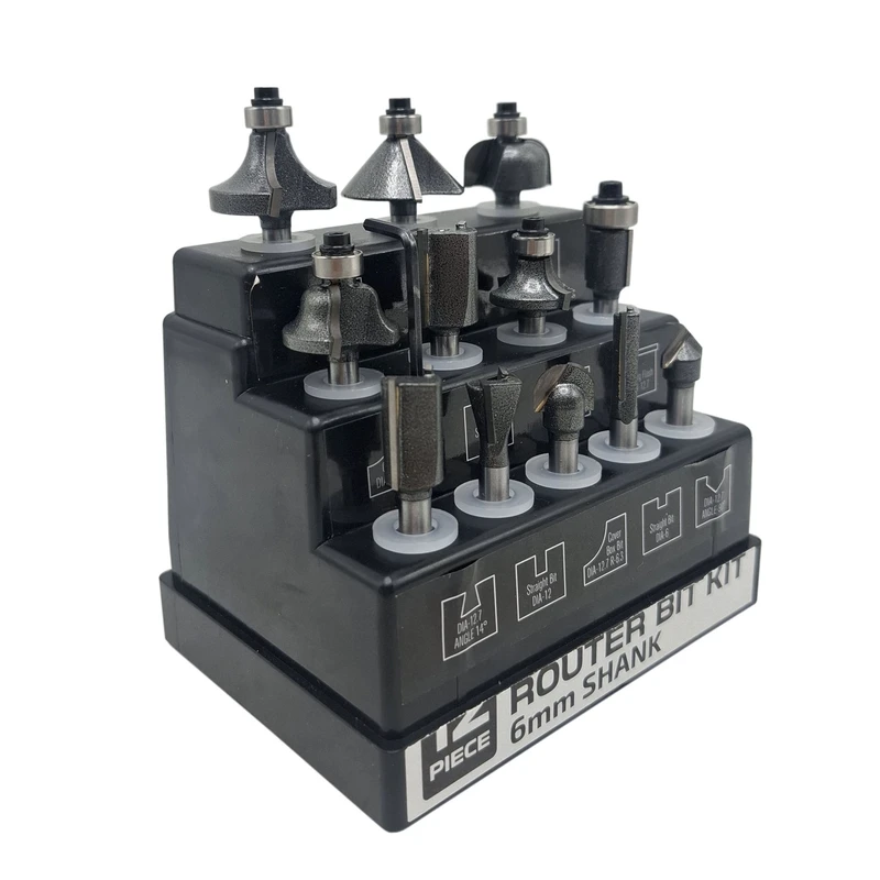 تیغ اوور فرز پلاتینیوم مدل 12PIECE مجموعه 12 عددی