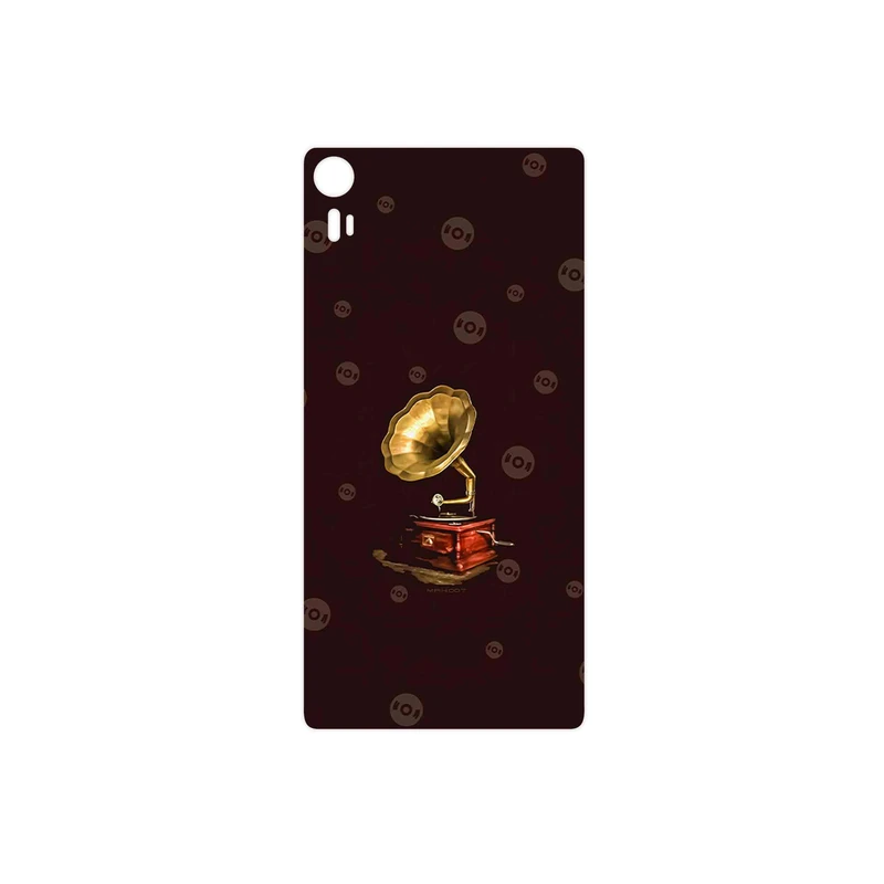 برچسب پوششی ماهوت مدل Gramophone Nostalgia مناسب برای گوشی موبایل لنوو Vibe Shot