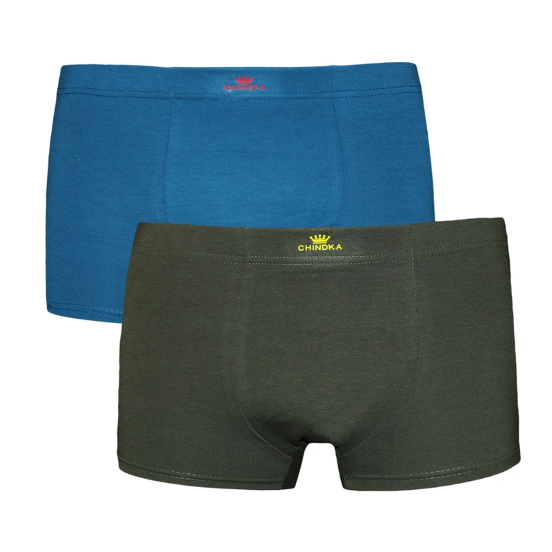 شورت پادار مردانه چیندکا مدل پنبه لاکرا کد 103 مجموعه 2 عددی