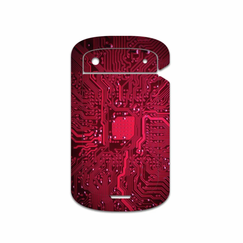 برچسب پوششی ماهوت مدل Red-Printed-Circuit-Board مناسب برای گوشی موبایل بلک بری Bold Touch 9900