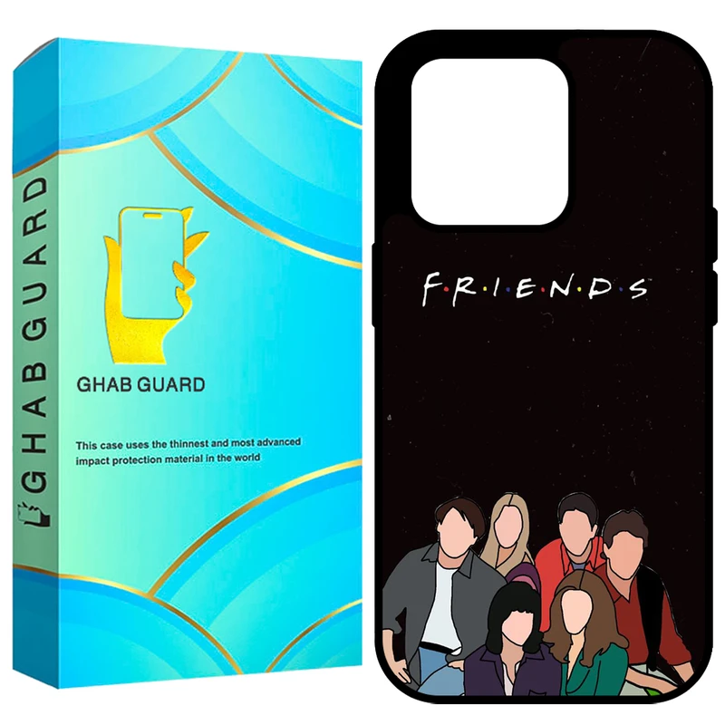 کاور قاب گارد طرح فرندز مدل GCHP12PM مناسب برای گوشی موبایل اپل iPhone 12 Pro Max