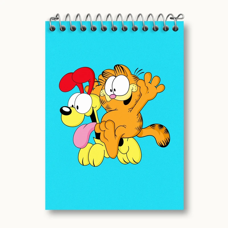 دفتر یادداشت 50 برگ خندالو مدل گارفیلد Garfield کد 13840