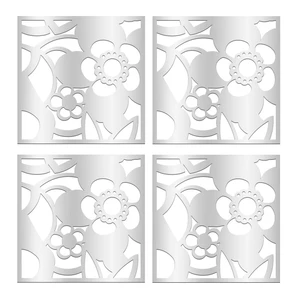 تایل سقفی آسمان مجازی بنی دکو مدل MC27 اندازه 60x60 سانتی متر مجموعه 4 عددی