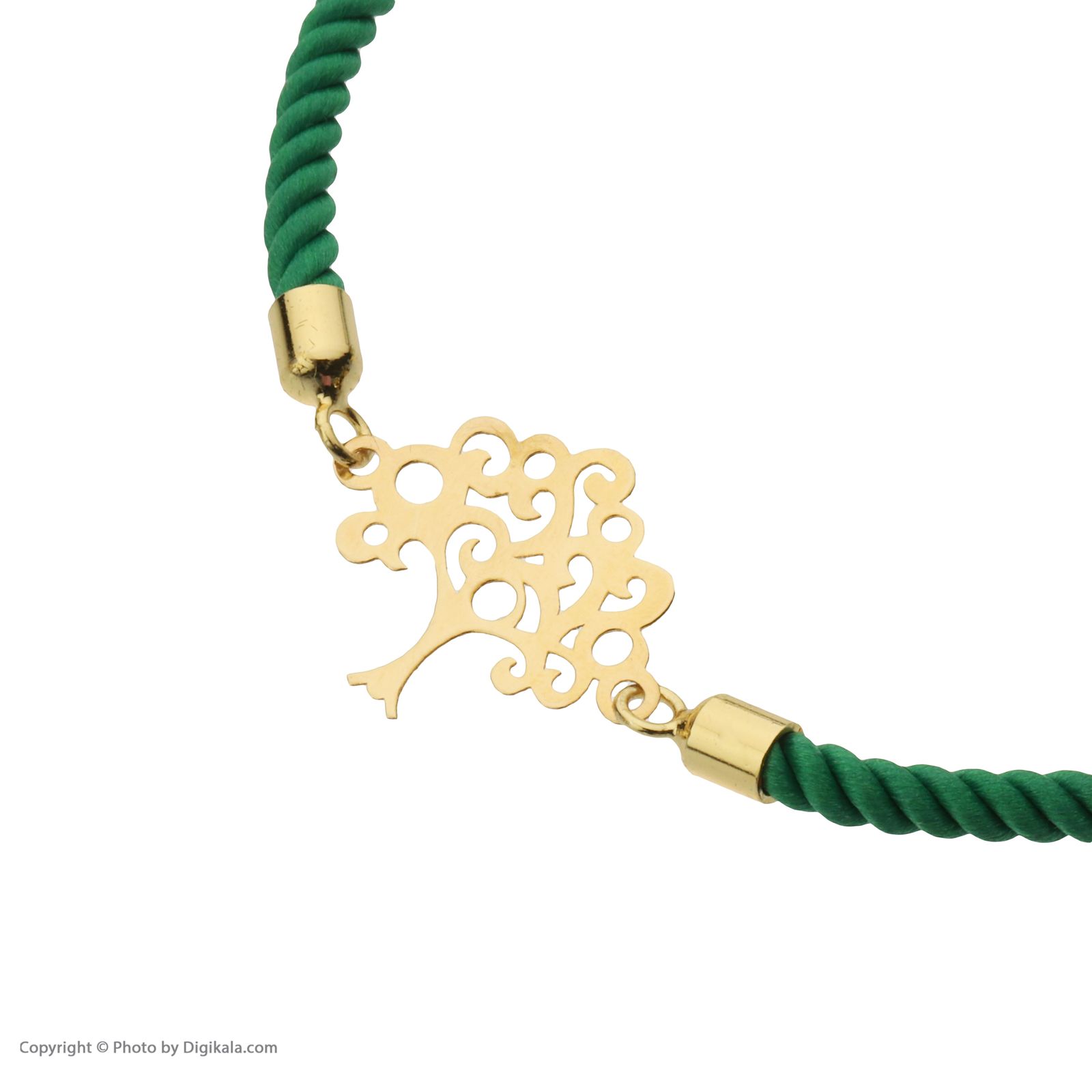 دستبند طلا 18 عیار زنانه مایا ماهک مدل MB1402 -  - 3