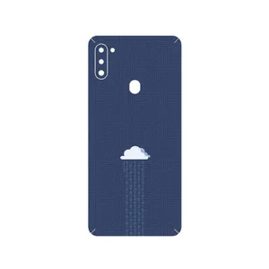 MAHOOT Minimal Data Cloud Cover Sticker for Samsung Galaxy M11