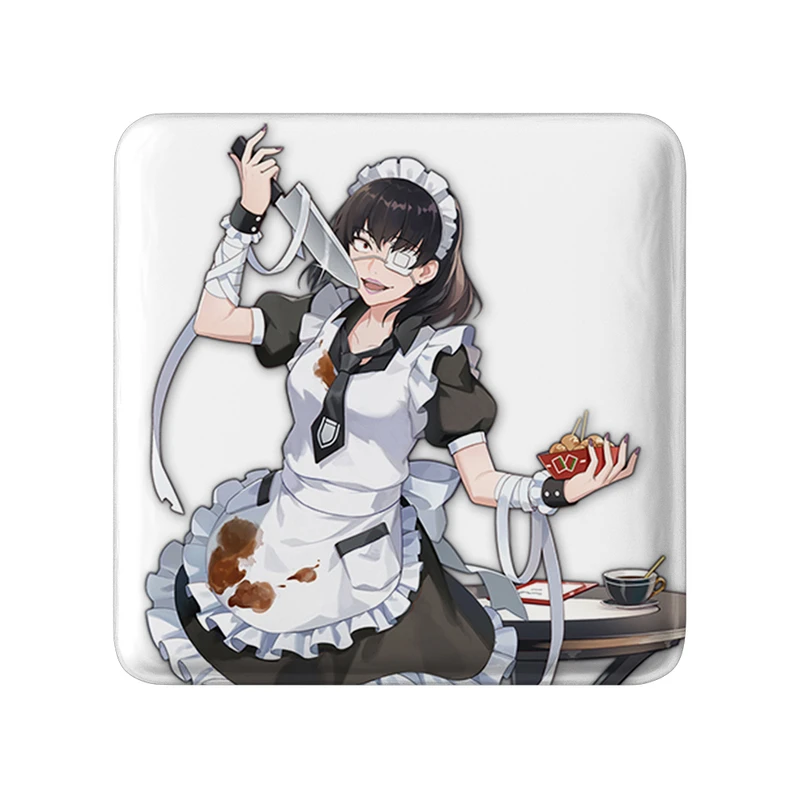 مگنت خندالو طرح ایکیشیما انیمه قمارباز مدل مربعی کد 33687