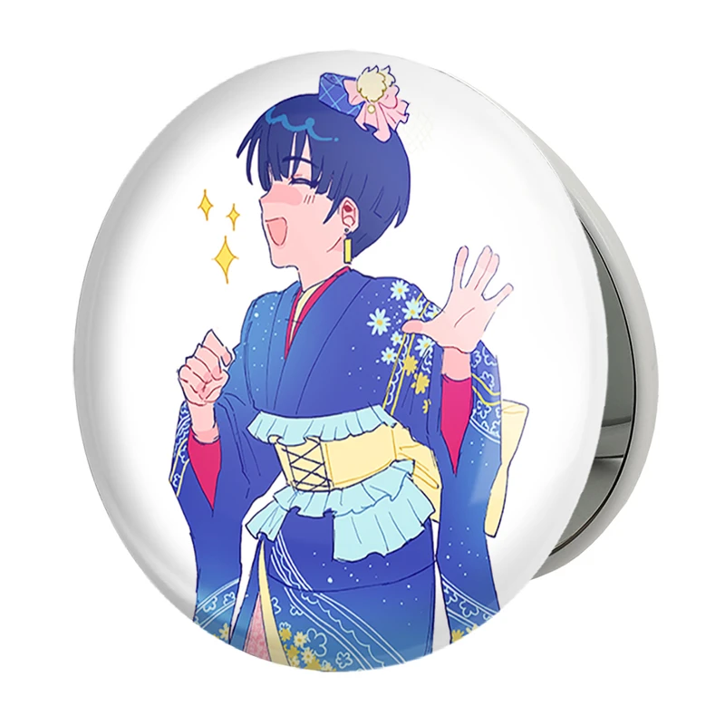 آینه جیبی خندالو طرح ماریل انیمه تریگان (Trigun) مدل تاشو کد 36246