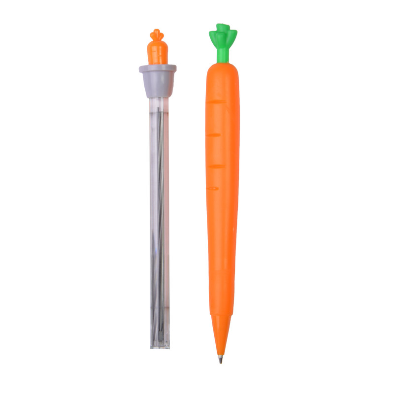 مداد نوکی 0.5 میلی متری مدل هویج به همراه نوک مداد نوکی