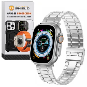 Ultimate Shield band model 5L Steel suitable for Apple watch 44/45/46/49mm Series SE1/SE2/SE3/4/5/6/7/8/9/10/11/Ultra/Ultra2/Ultra3