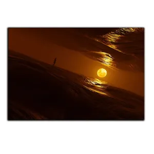 تابلو شاسی بکلیت طرح دریا و غروب افتاب مدل SH-S5520