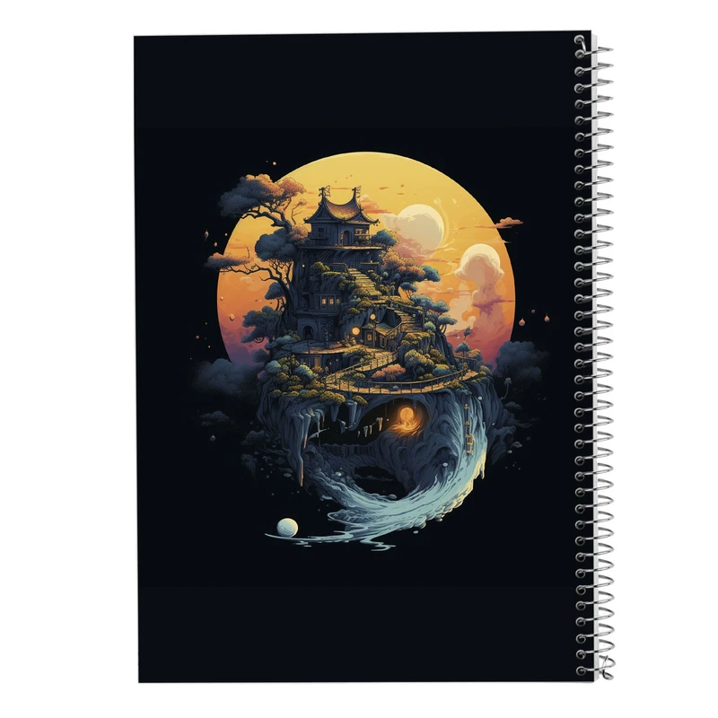 دفتر مشق 100 برگ مدوپد مدل Ghibli کد DF2391