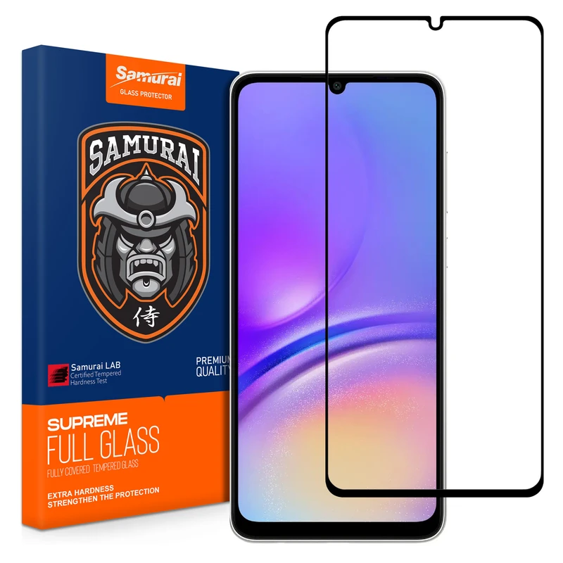  محافظ صفحه نمایش سامورایی مدل Glass Max مناسب برای گوشی موبایل سامسونگ Galaxy A05