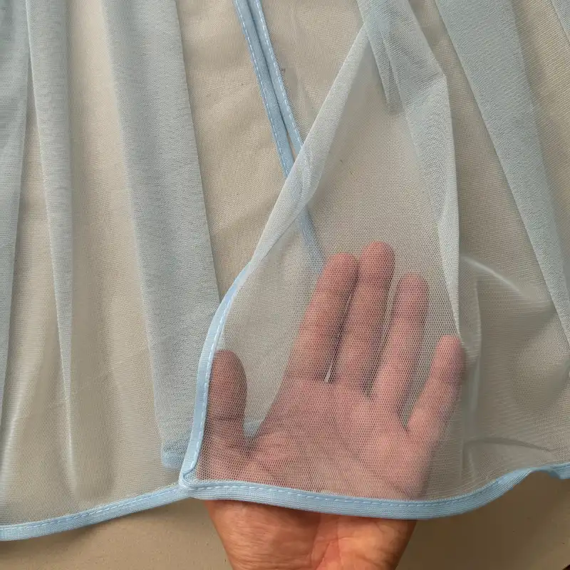 شال زنانه مدل ساده توری مهمانی دور نوار دوزی شده تابستانی کد 7