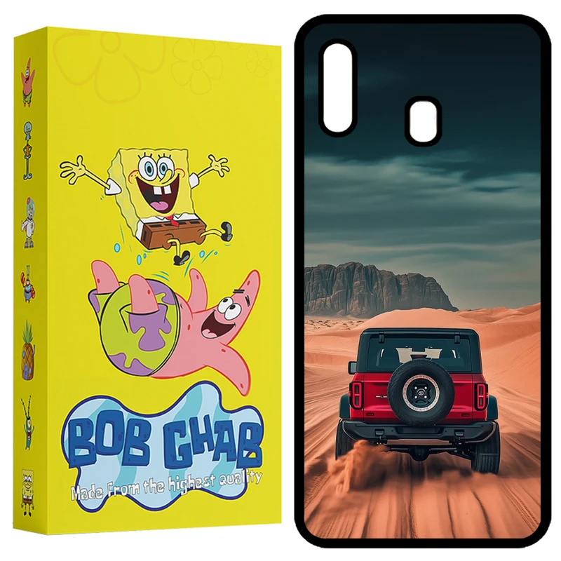 کاور باب قاب طرح ماشین مدل BCPA20 مناسب برای گوشی موبایل سامسونگ Galaxy A30 / A20 / M10s