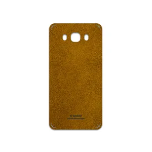 MAHOOT Brown-Chamois-Leather Cover Sticker for Samsung Galaxy J7 2016