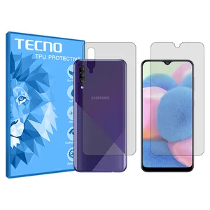 HyGEL tecno transparent screen protector suitable for Samsung Galaxy A30s mobile phone along with the phone back protector