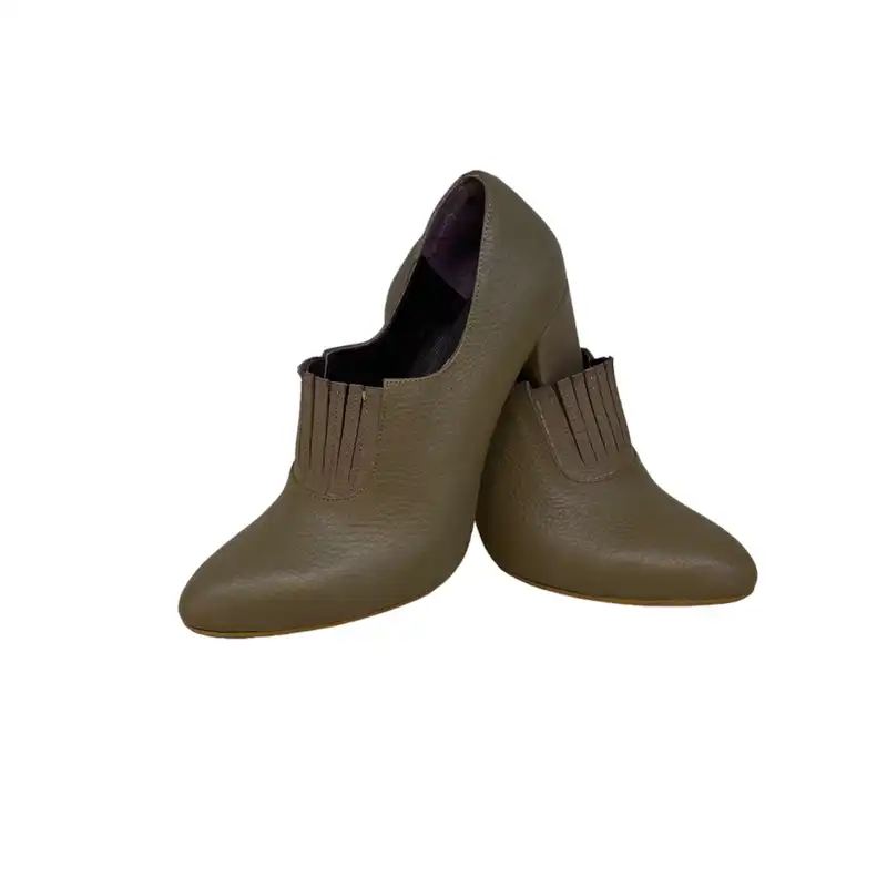 کفش زنانه مدل کشی چرم طبیعی