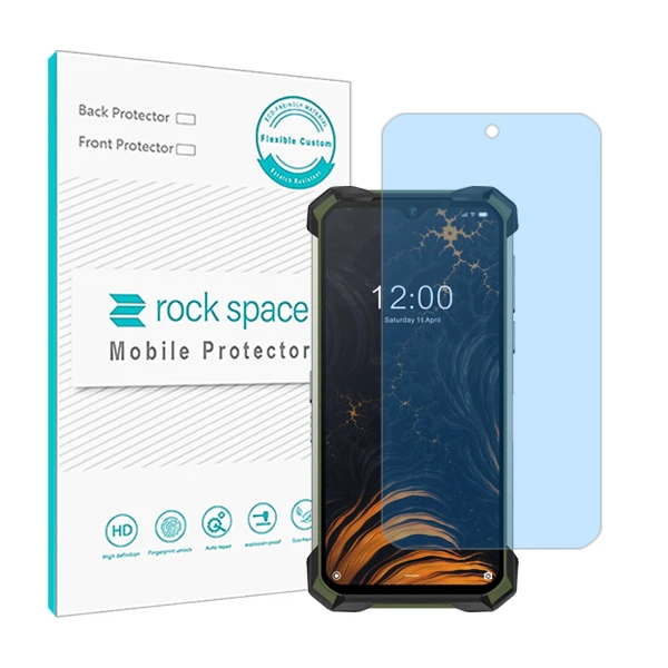 محافظ صفحه نمایش ضد اشعه آبی راک اسپیس مدل HyBLU مناسب برای گوشی موبایل دوجی مدل S88 PRO