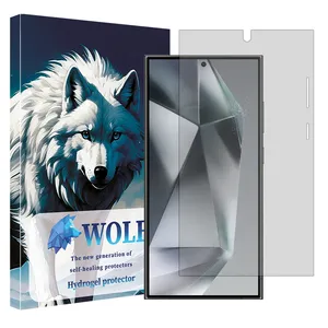Wolf Tough model transparent screen protector suitable for Samsung Galaxy S24 ULTRA mobile phone