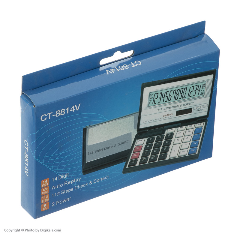 ماشین حساب مدل CT-8814V 1
