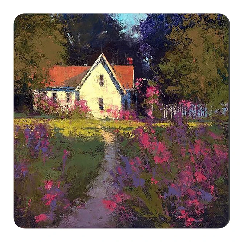 مگنت طرح طبیعت و خانه اروپایی کد wmg3630 