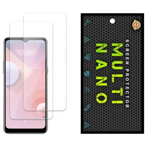 Multi Nano X-S2N Screen Protector For htc Desire 20 Plus Pack of 2
